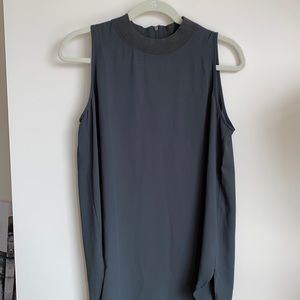 Ann Taylor Mock Neck Tunic Shell